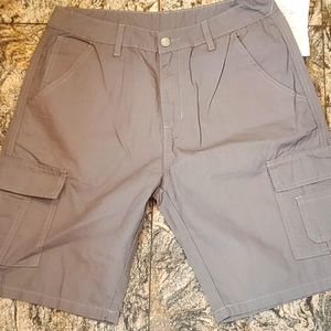 Grey Cargo Shorts